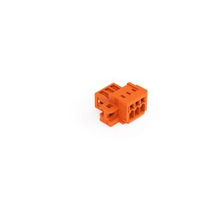 1-draads male steker 1,5mm² oranje 734-333/019-000 VVE=100