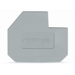 Afsluitplaat 400V uitsparing plaat maat L1 1,5mm dik VVE=25