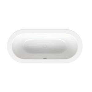 Bad BetteStarlet Oval 1650x750mm wit 1 greepboring