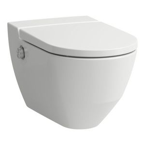 CLEANET NAVIA douche-wc wandcloset 58cm randloos wit LCC incl. softclose zitting QR