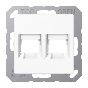 Afdekking AS500 a.wit voor Panduit 2-voudig