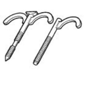 Plughaak tbv 1 buis 7-32mm lengte 100mm