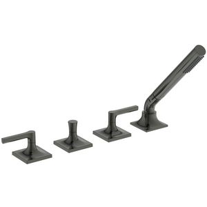 badmengkraan 4-gats 2gr badrand hendelgr z.uitloop magnetic grey (grijs) BD