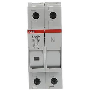 Zekering lastscheider 1 P+N 32 10.3x38mm
