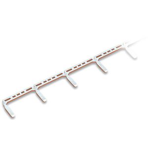 Brug 12-voudig zilverkleurig 789-112 VVE=5