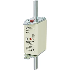 Zekering 500V 125A NH1 C gG VVE=3