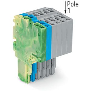 2-draads FE steker 1,5mm² 2020-206/000-039 VVE=25