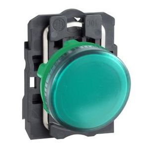 Signaallamp Ø22mm BA9S 250V Groen Harmony XB5