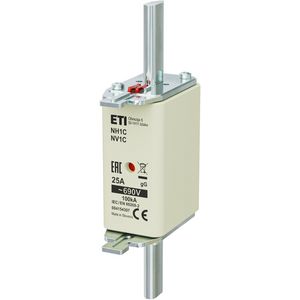 Zekering 690V 25A NH1 C gG VVE=3