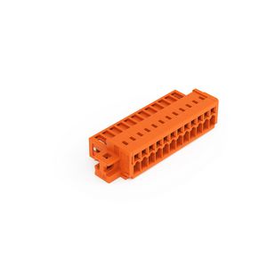 1-draads male steker 1,5mm² oranje 734-342/019-000 VVE=25