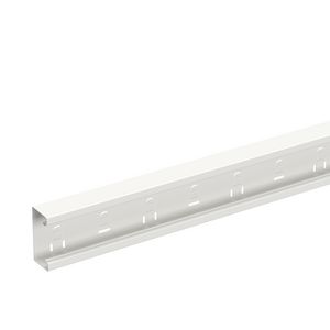 Wandgoot U-110/52 L=2.5m WGX signaalwit RAL9003
