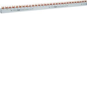 Aansluitrail vork 3-polig+N 16mm² 56 modulen