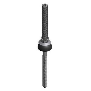 Stokschroef RVS M10x176mm stalen gording