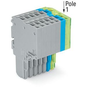 2-draads FE steker 1,5mm² 2020-207/000-038 VVE=25