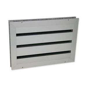 ALU geluiddempend rooster 325x125mm