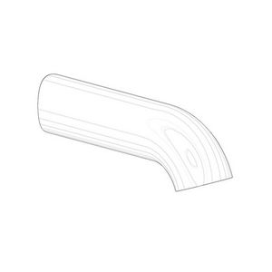 Uitloop 117x39x27,5mm Mat Wit