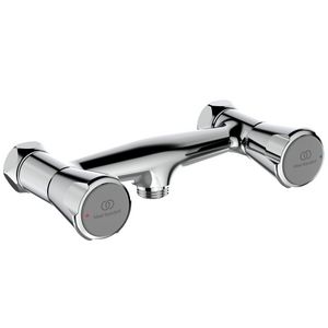 Nimbus II Messing Eco douchekraan chroom hoh 150mm excl. S-koppelingen