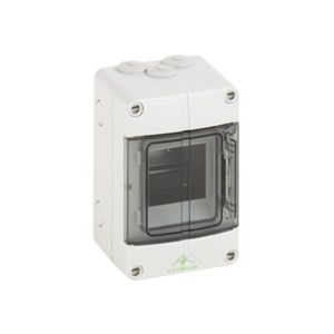 Modulaire verdeler / verdeelkast AKi compact grijs P65 IK08 3 modules