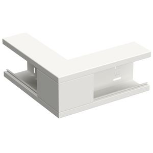 Buitenhoekstuk +D YH-110/72 WGX signaalwit RAL9003