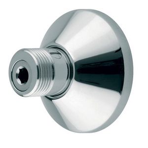 Set a 2st. S-koppeling afsluitbaar Quickstop 1/2"x3/4"bt. rozet 70mm sprong 12,5mm