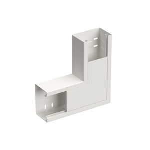 Verticaal hoekstuk wandgoot +D LSU-110/72 WGX signaalwit RAL9003