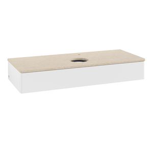 Wastafelonderkast Antao 1200x190x500mm White Matt Lacquer K10053MT