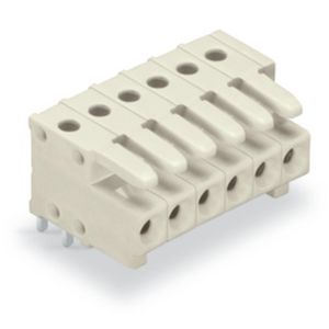 THT FE steker HA raster 3,5mm li.grijs 734-539 VVE=50