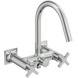 bad/douchemengkraan 2-greeps m kruisgrepen chroom BD160AA