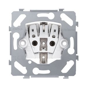 Sokkel stopcontact met randaarde 16A/250V insteek