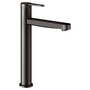 1-hendel wastafelmengkraan 210 z/trekst/afvoergarn/IXMO Flat/rond titaan