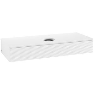 Wastafelonderkast Antao 1200x190x500mm White Matt Lacquer K10150MT