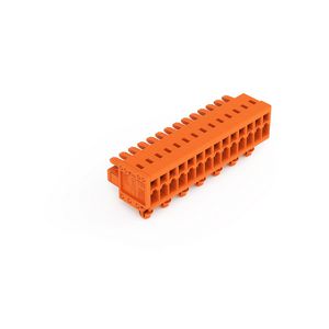 1-draads FE steker 1,5mm² oranje 734-214/008-000 VVE=50