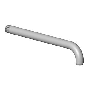 Uitloop 250mm-Mat Zwart