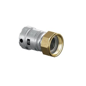 2-del. koppeling vlakd. Megapress 3/4"x1" wartel 4263