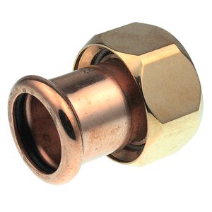 2-del. koppeling XPress CU 18x3/4" wartel vlakd. 6359 VVE=5