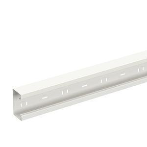 Wandgoot U-120/65 L=3m WGX signaalwit RAL9003