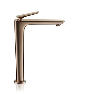 1-hendel wastafelmengkraan 250 Coolstart + PushOpen afvoerplug brushed bronze Citterio-C