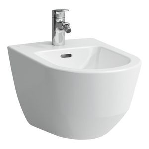 Wandbid. 1 kr.gat met gesloten zijden lcc-wit H8309524003021