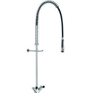 Voorspoelkolom zwart+2-grpsmengkrn+sproeier 433010 z. tapkrn