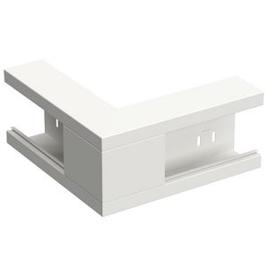 Buitenhoekstuk +D YH-120/65 WGX signaalwit RAL9003