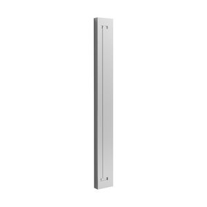 Hold Me set van 2 rvs kantlijsten van 70cm lang, 3,5cm diep