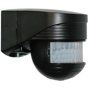 Bewegingsmelder 140gr. Plafondmontage zwart IP44 12m 1Kanaal