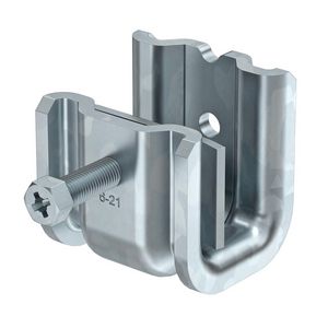 Klembek zware uitvoering 6-21mm Staal therm. verzinkt VVE=25