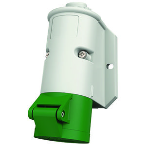 Wandcontactdoos 16A 3-polig  4H 50V 100-200Hz IP44 1835