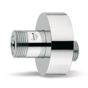 Set afsluitbare S-koppelingen Quickstop 1/2"x3/4"bt. rozet 60mm