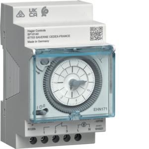 Programmaklok elektromechanisch weekprogr+gangreserve 1w 16A