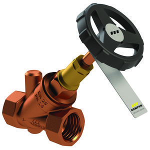 WESER stopkraan zonder aftapper binnendraad DN15