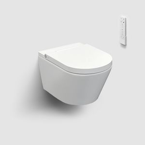Douche-WC met turbo flush 57cm met toiletzitting