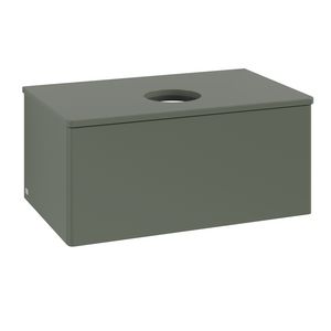 Wastafelonderkast Antao 800x360x500mm L.Green Matt Lacquer L30010HL