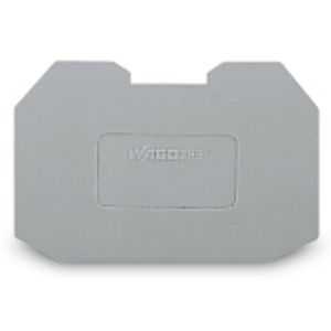 Reduceerafdekplaat 1mm grijs 283-333 VVE=25